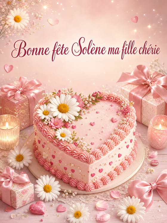 Carte bonne fĂȘte SolĂšne