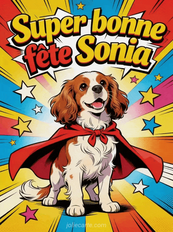 Bonne fête Sonia - Sonia gif bonne fete gratuit