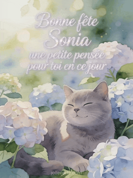 Bonne fête Sonia - Bonne fete sonia fille