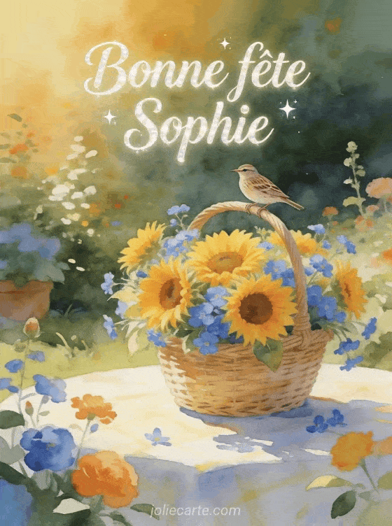 Bonne fête Sophie - Bonne fete sophie image