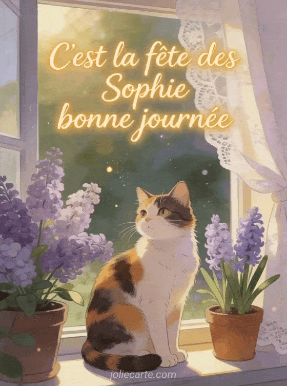 Bonne fête Sophie - Bonne fete sainte sophie