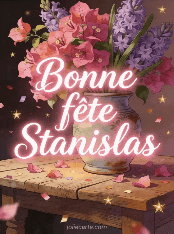 Bonne fête Stanislas - Bonne fete stanislas fleurs