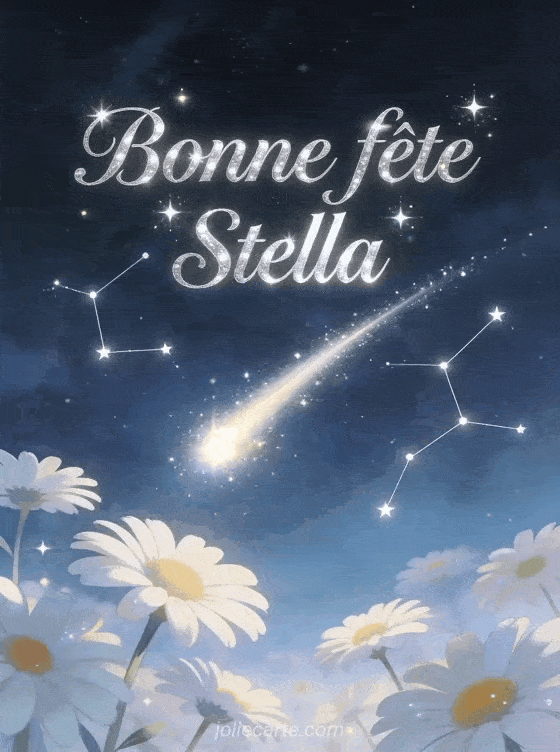 Bonne fête Stella - Bonne fete stella femme