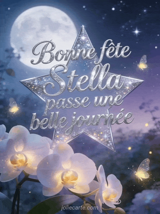 Bonne fête Stella - Bonne fete stella ma fille