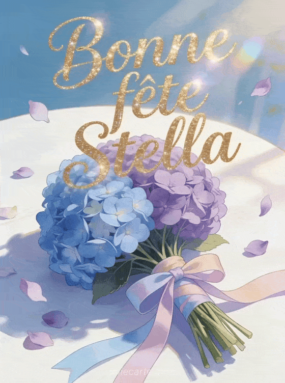 Bonne fête Stella - Bonne fete stella fille
