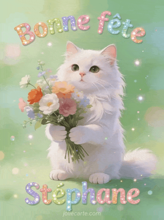 Bonne fête Stephane - Stephane gif bonne fete