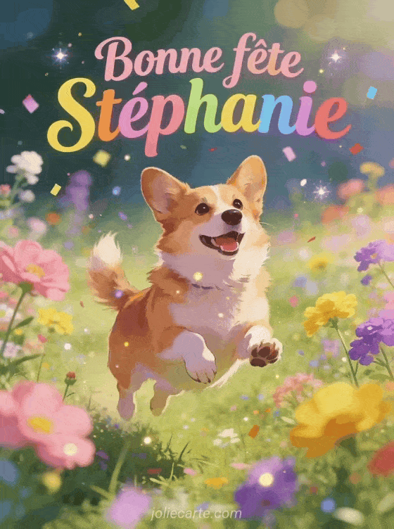 Bonne fête Stephanie - Stephanie gif bonne fete gratuit