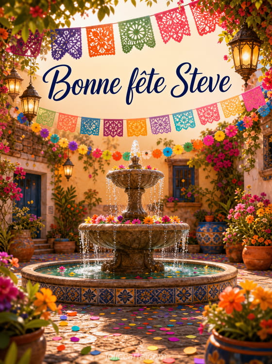 Carte bonne fĂȘte Steve