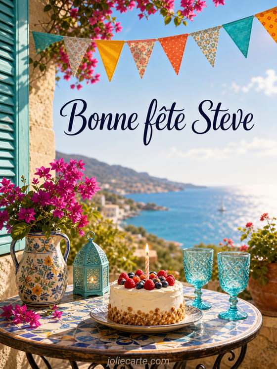 Carte bonne fĂȘte Steve