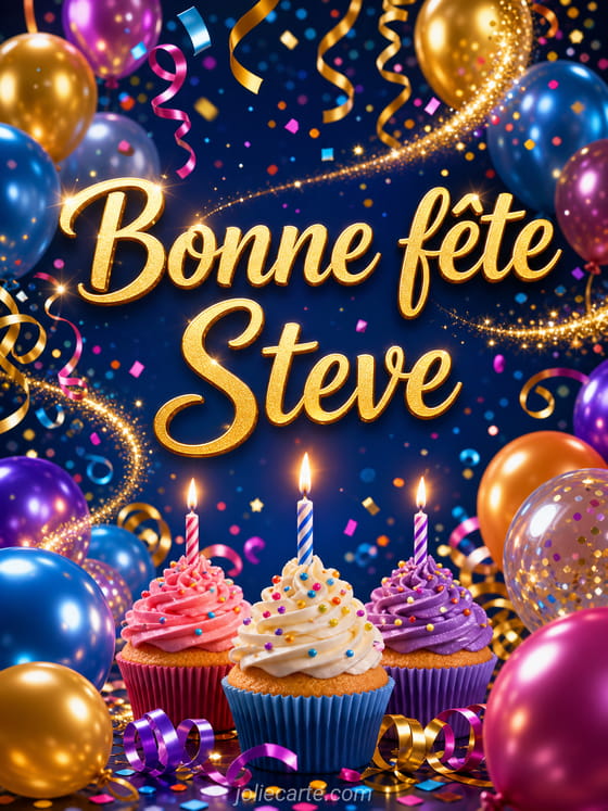 Carte bonne fĂȘte Steve