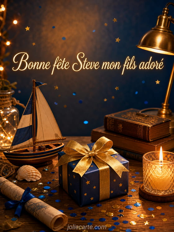 Carte bonne fĂȘte Steve