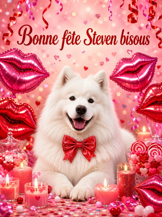 Carte bonne fĂȘte Steven
