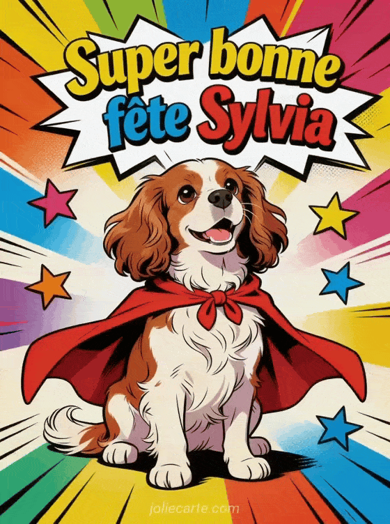 Bonne fête Sylvia - Bonne fete sylvia drole