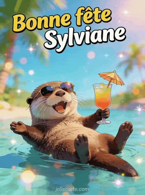 Bonne fête Sylviane - Sylviane image bonne fete