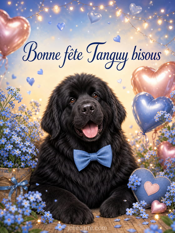 Carte bonne fĂȘte Tanguy