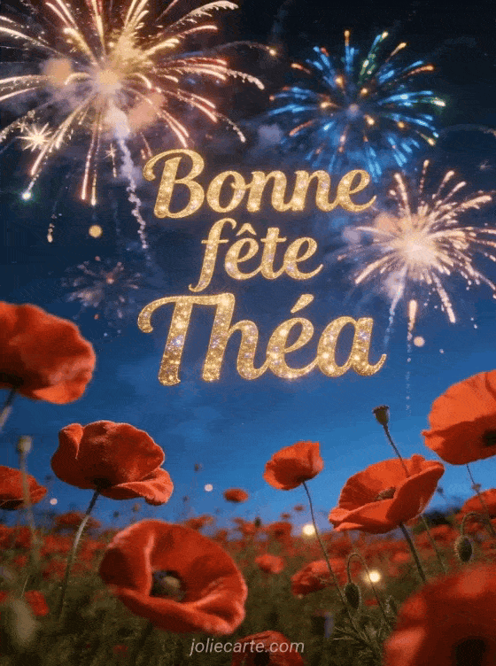 Bonne fête Thea - Bonne fete thea gratuit