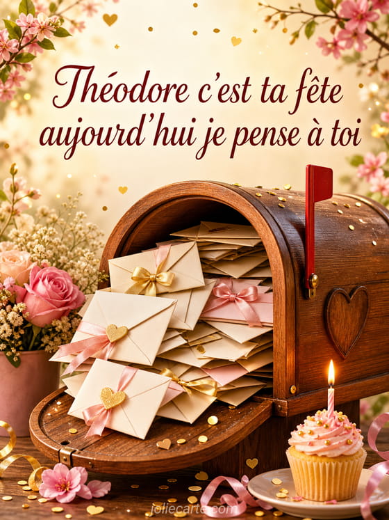 Carte bonne fĂȘte ThĂ©odore