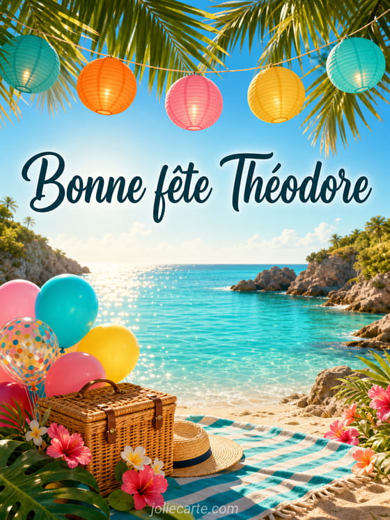 Carte bonne fĂȘte ThĂ©odore