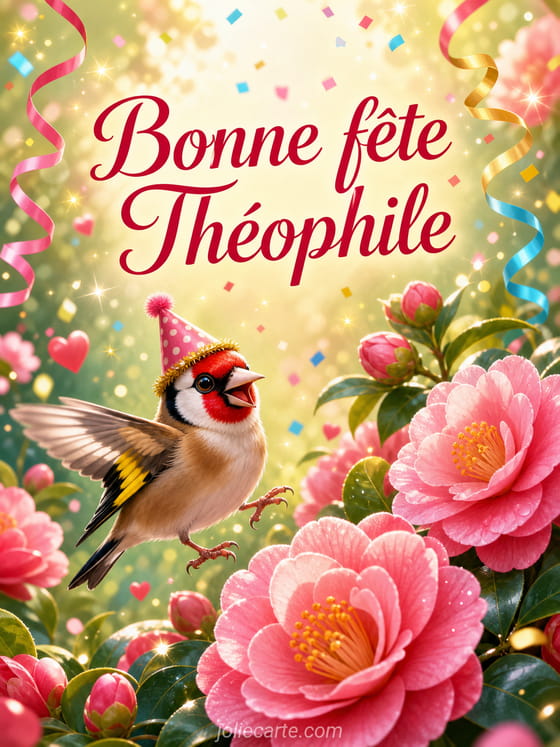 Carte bonne fĂȘte ThĂ©ophile