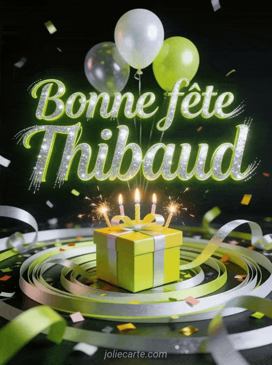 Bonne fête Thibaud - Bonne fete thibaud gif