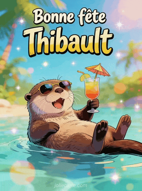 Bonne fête Thibault - Thibault image bonne fete