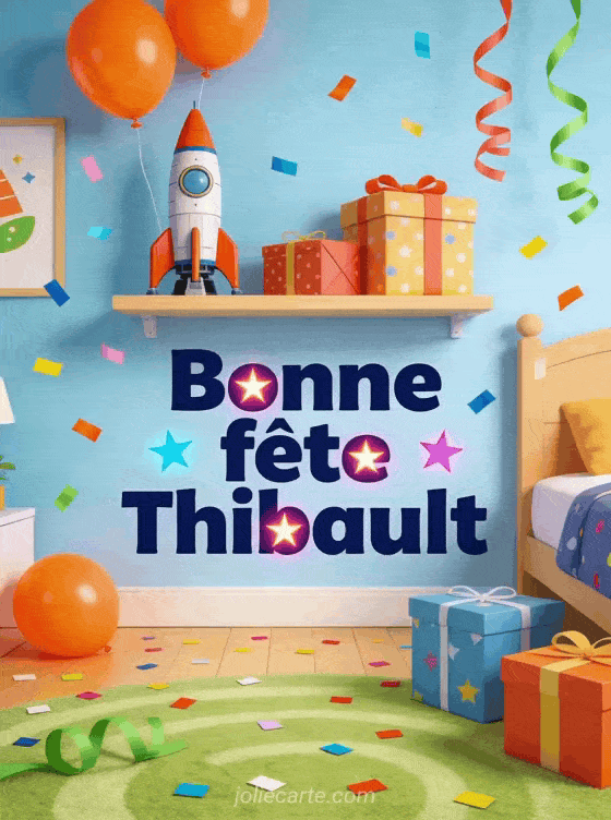 Bonne fête Thibault - Bonne fete thibault garcon