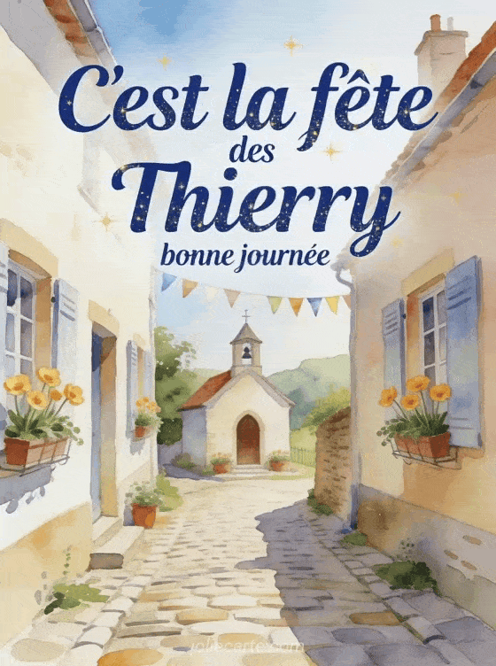 Bonne fête Thierry - Fete st thierry