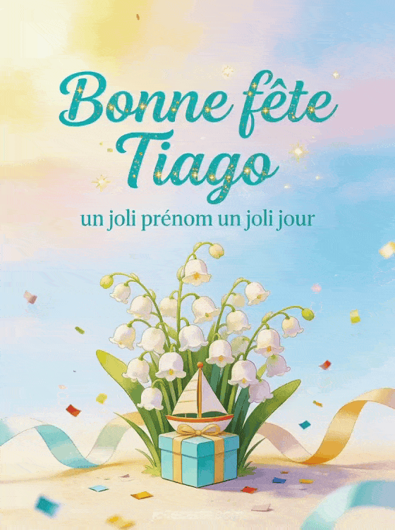 Bonne fête Tiago - Bonne fete tiago fleurs
