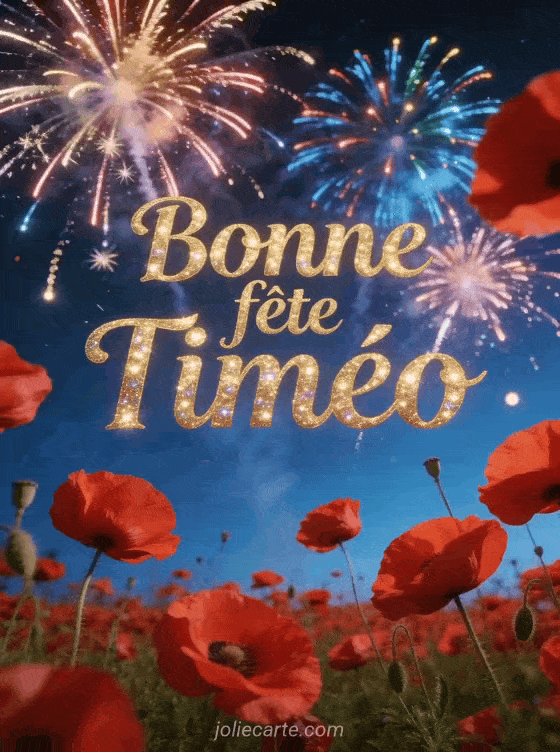 Bonne fête Timeo - Bonne fete timeo gratuit
