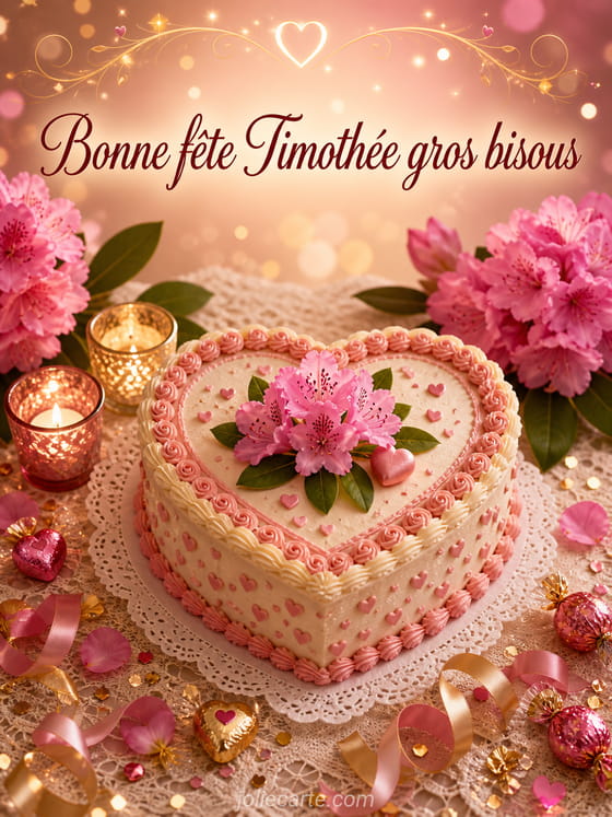 Carte bonne fĂȘte TimothĂ©e