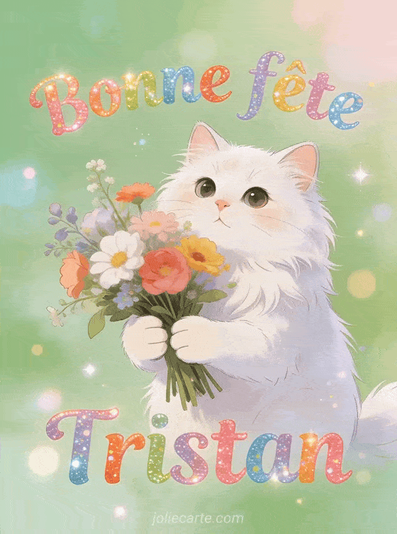 Bonne fête Tristan - Tristan gif bonne fete