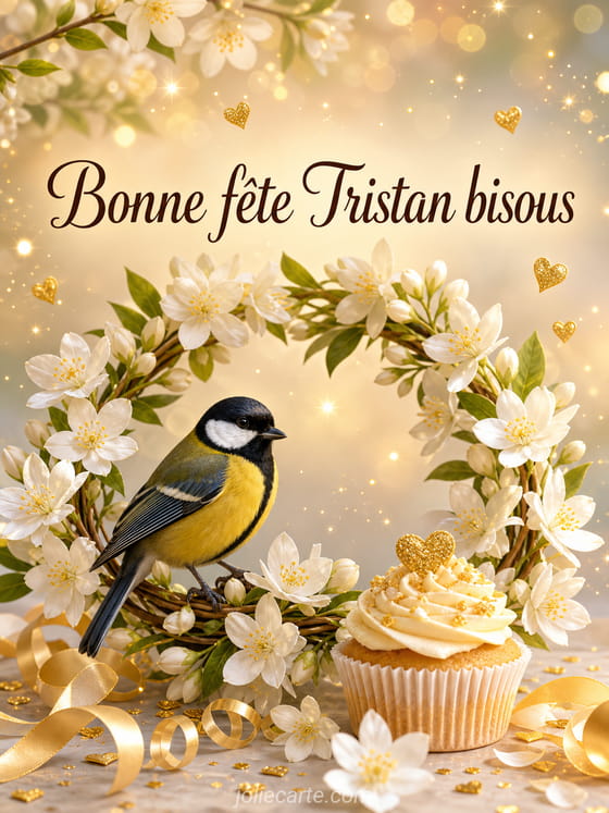 Carte bonne fête Tristan