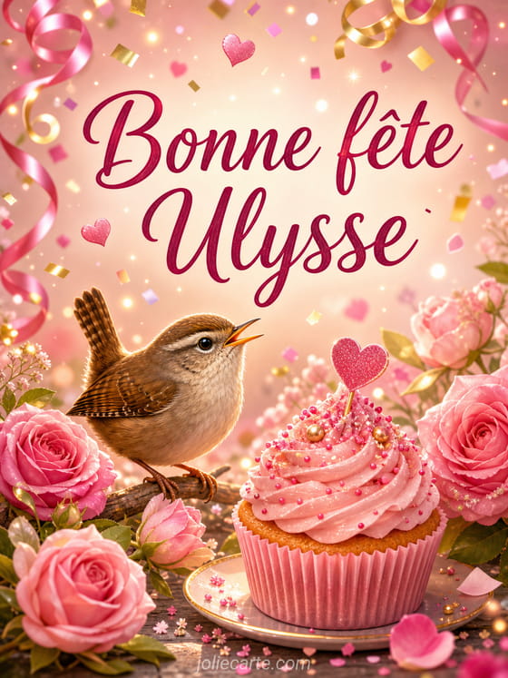 Carte bonne fête Ulysse