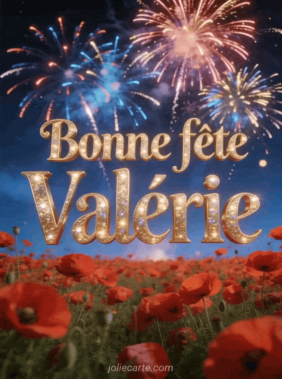 Bonne fête Valerie - Valerie bonne fete image