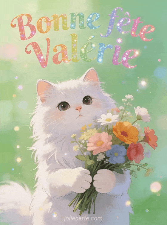 Bonne fête Valerie - Valerie gif bonne fete