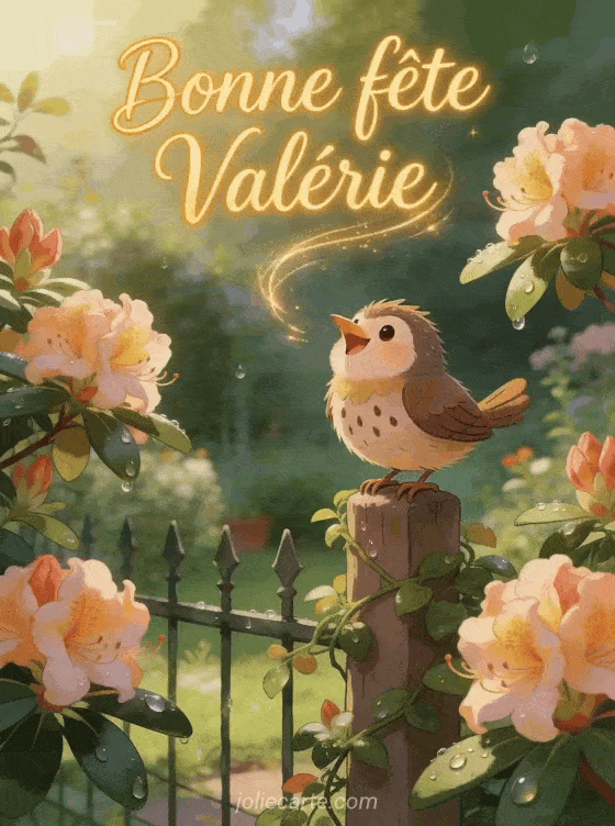 Bonne fête Valérie - Fete ste valerie