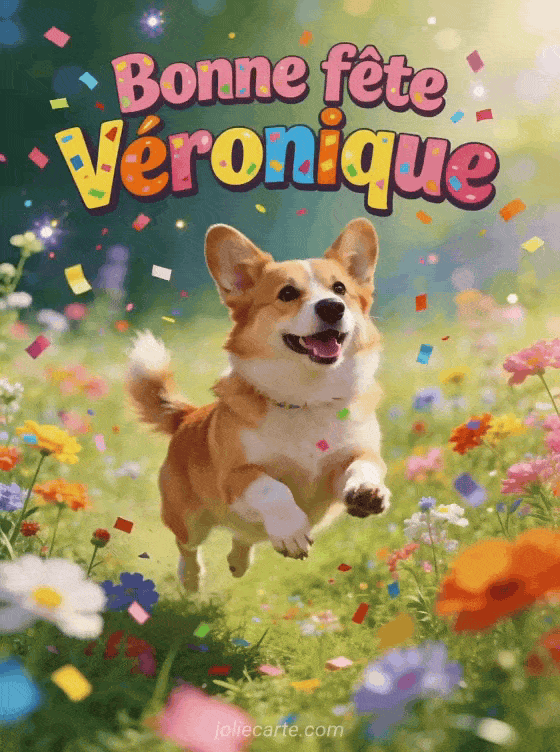 Bonne fête Veronique - Veronique gif bonne fete gratuit