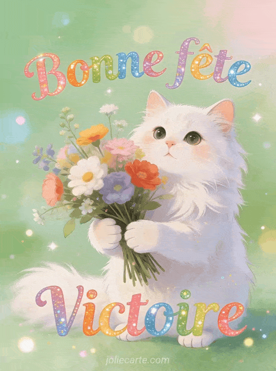 Bonne fête Victoire - Victoire gif bonne fete