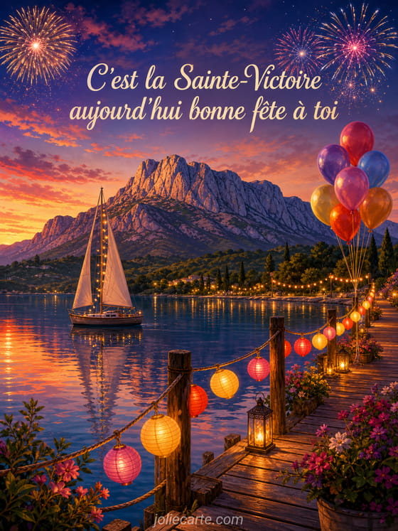 Carte bonne fĂȘte Victoire
