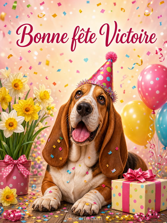 Carte bonne fĂȘte Victoire