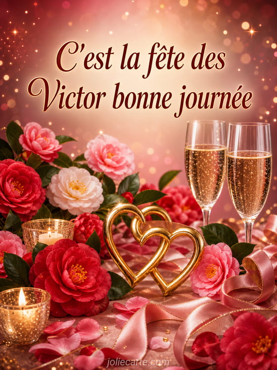 Carte bonne fĂȘte Victor