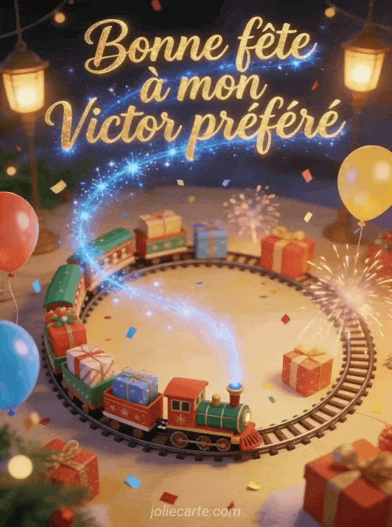 Bonne fête Victor - Bonne fete victor gif