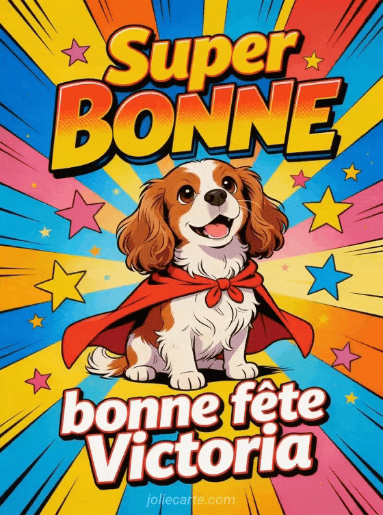 Bonne fête Victoria - Victoria gif bonne fete gratuit