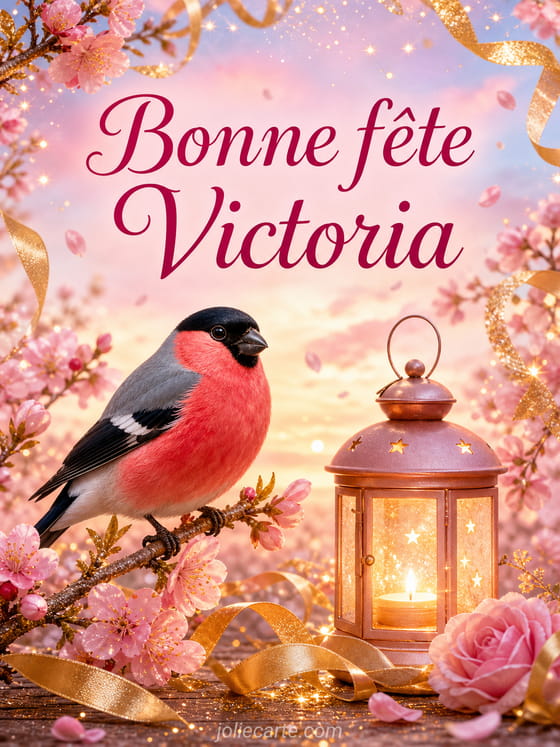 Carte bonne fĂȘte Victoria