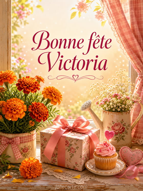Carte bonne fĂȘte Victoria