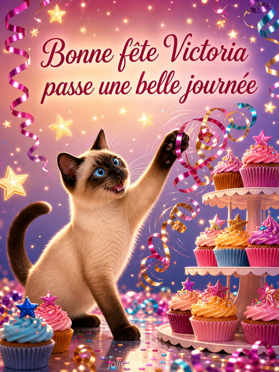 Carte bonne fĂȘte Victoria