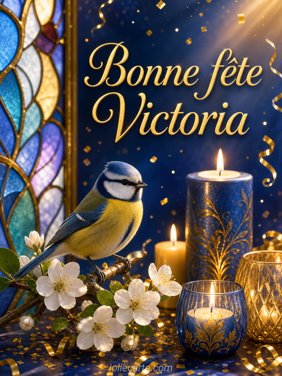 Carte bonne fĂȘte Victoria