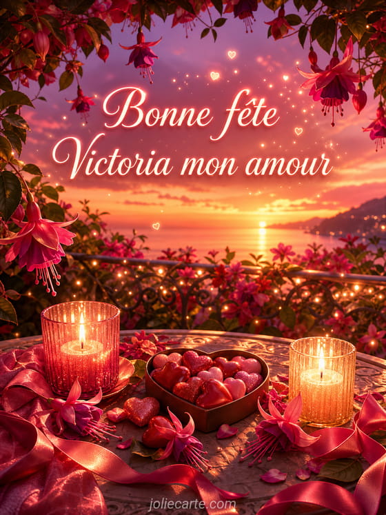 Carte bonne fĂȘte Victoria