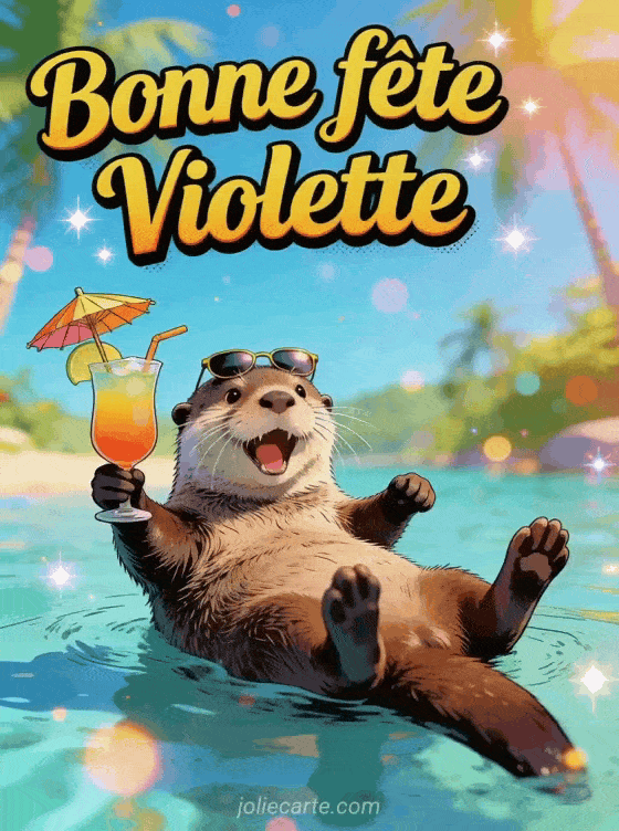Bonne fête Violette - Bonne fete violette humour