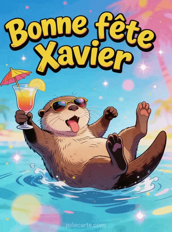 Bonne fête Xavier - Xavier image bonne fete